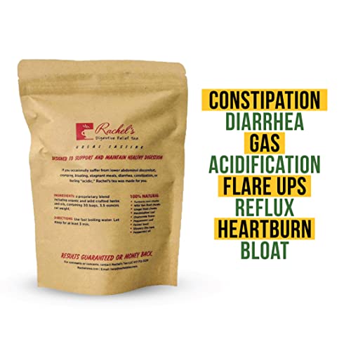 (60 Bags/120 Cups) Rachel’s Tea: Turmeric, Wild Yam, Ginger, Marshmallow, Chamomile, Peppermint, Fennel Slippery Elm #TOP2