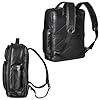 STILORD 'Jayden' Sac à Dos Business Homme en Cuir Véritable - Grand Sac Vintage avec Compartiment pour Ordinateur 15 16 17 Pouces pour Travail Université et Voyage, Couleur:Noir #4