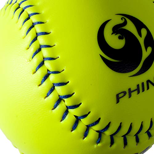 Phinix 11 Inch Practice Softball Official Size And Weight Professional Quality (One Dozen Pxs1112) #TOP3