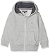 Produktbild Tommy Hilfiger Jungen Boys Basic Zip Hoodie Sweatshirt, Grau (Grey Heather 004), 164 (Herstellergröße: 14)