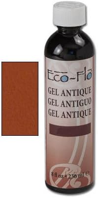 8oz Saddle Tan Eco Leather Antique Gel