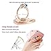 Unicorn XMS834 Phone Ring Holder,360° Rotation Universal Mobile Phone Finger Ring Stand Grip (2 Pack)