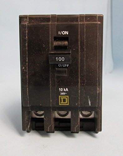 Square D 240Vac 100A 3-Pole Circuit Breaker Qob3100 Nib #TOP1
