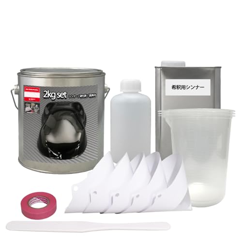 関西ペイント　レタンPG80硬化剤　4缶セット Amazon | 関西ペイントPG80#400 ブラック2kgセット（シンナー/硬化剤