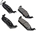 Motorcraft BR1012B Rear Semi Metallic Pad