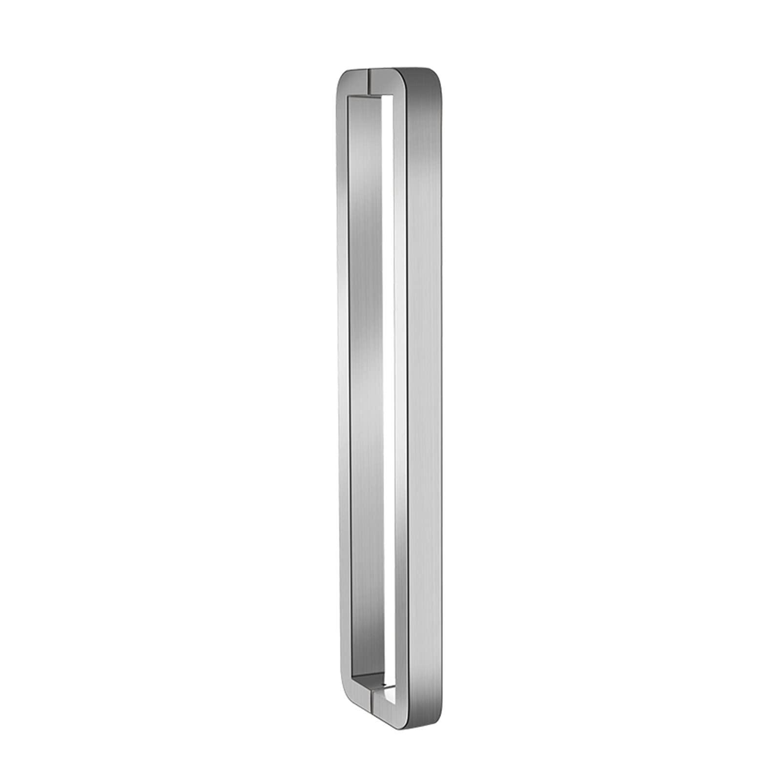 SRNSAEB Modern Entry Door Handle, Brushed Finish Push Pull Door Handle for Bathroom/Office/Home/Villa, 24.6/32.5/40.4/48.2 Inch Long (Color : Silver, Size : 62.5cm/24.6inch)