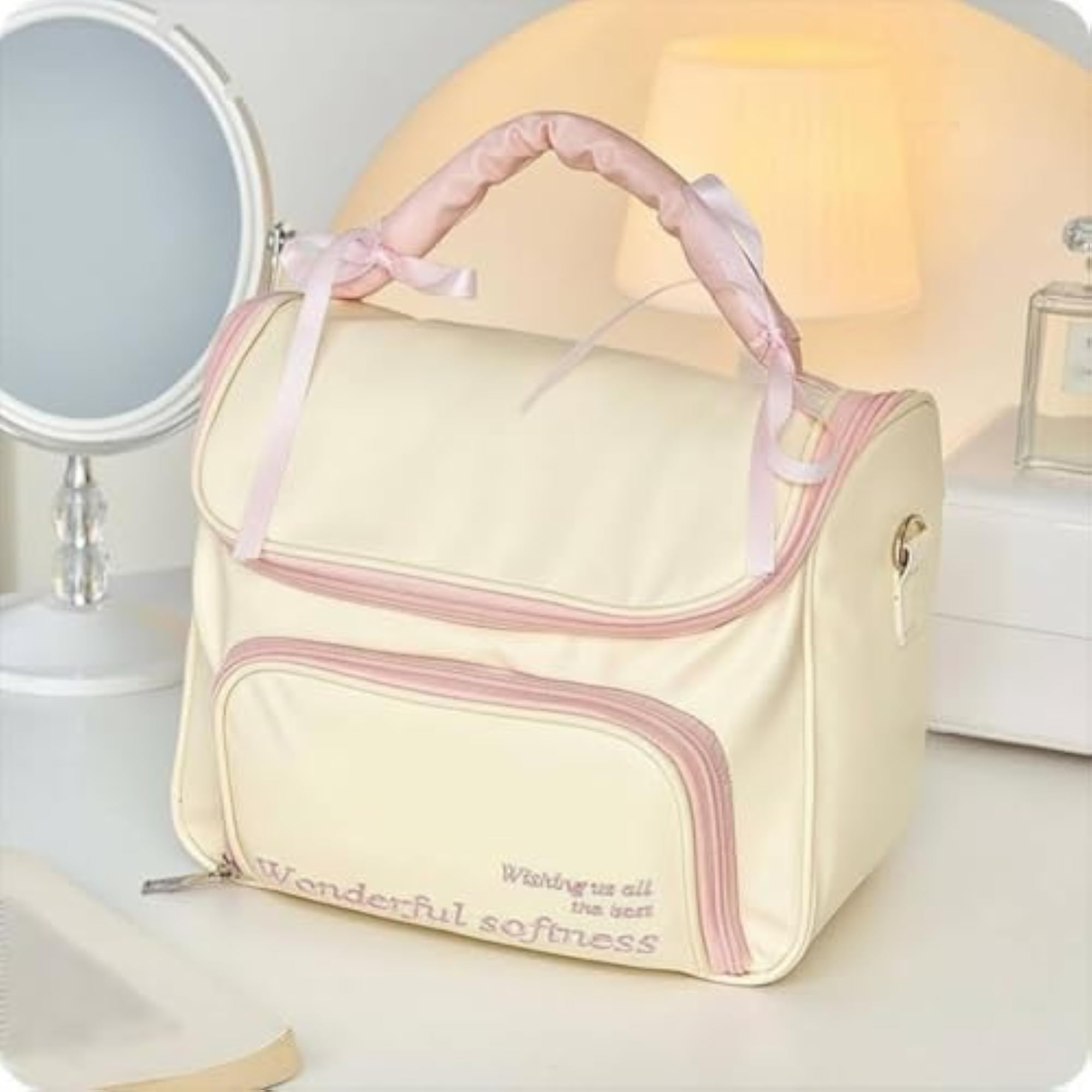 Multifunctional Waterproof Travel Makeup Bag for Women