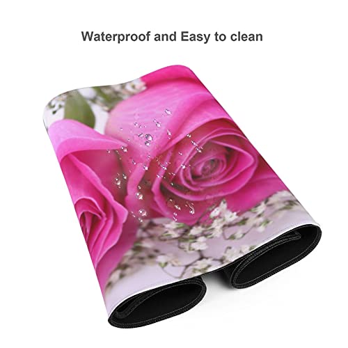 Tapis de souris grand format imperméable contre les taches - 4