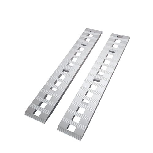 Aluminum Trailer Ramps, 6000LBS Capacity Heavy-Duty Loading