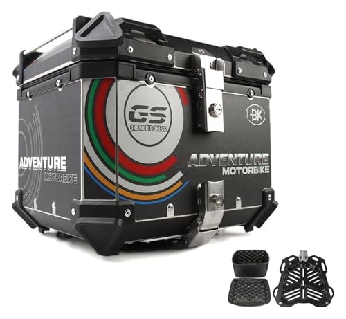 Maleta superior para motocicleta ideal para viajes largos y rutas en moto