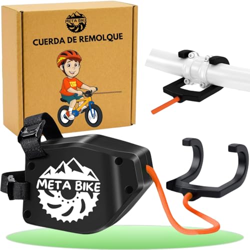 Sistema de tracción para bicicleta que evita el cansancio de los niños en subidas de montaña