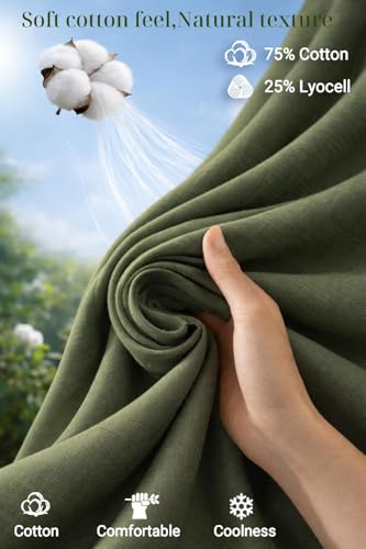 Image of COOFANDY Men's Button Down Short Sleeve Shirt Casual Cotton Summer Beach Wedding Linen Shirts with Pocket