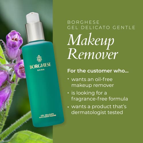 Borghese Delicato Oil Free Gel Makeup Remover, Ideal For All Skin Types, 8 Fl Oz #TOP4