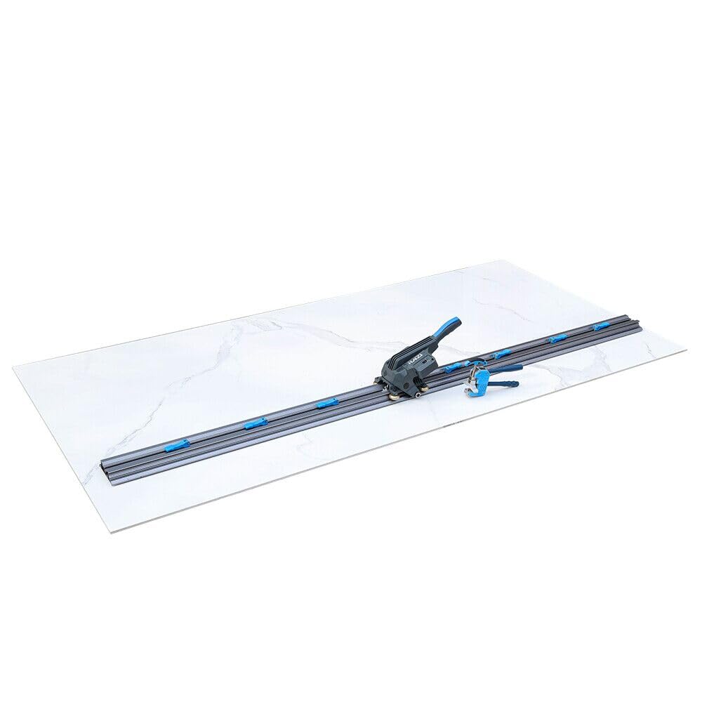 HevyCut Pro cienki system do cięcia płytek, do dużych płytek, porcelany, ceramiki, ręczne cięcie, podłączalny (1100mm+1100mm+1200mm)