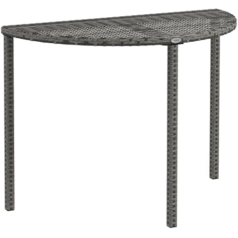 Outsunny Table de Balcon Semi-Circulaire Cover