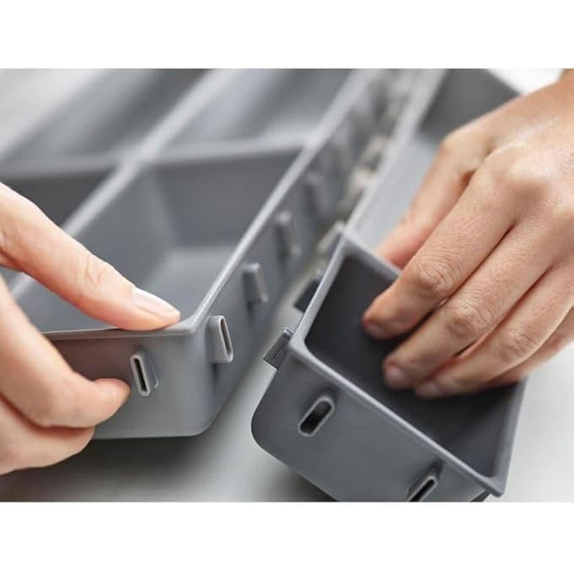 7 Pcs Desk Drawer Organizer Set, Premium Storage Tray Set