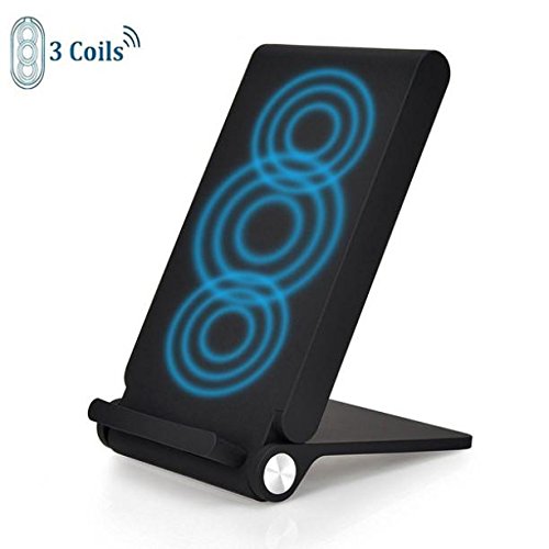 Wireless Charger 10W Fast Folding Stand for Galaxy Z Fold 2, 3-Coils Charging Pad Slim Compatible with Samsung Galaxy Z Fold 2