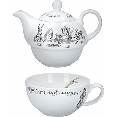 Théière et tasse V&A Alice Cover
