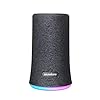 Soundcore Flare draagbare & compacte Bluetooth luidspreker van Anker, 360 ° rondom geluid, Fantastische bas & sfeer-LED-licht, IPX7 waterdicht, 12 uur speeltijd voor feesten & feestjes (zwart)