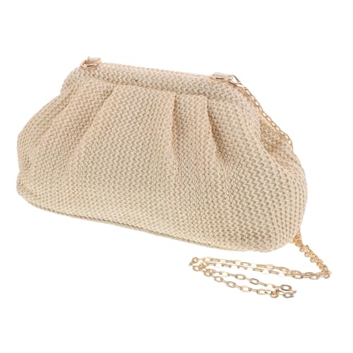 Sac pochette tissé léger pour femme solution contre les sacs de soirée lourds