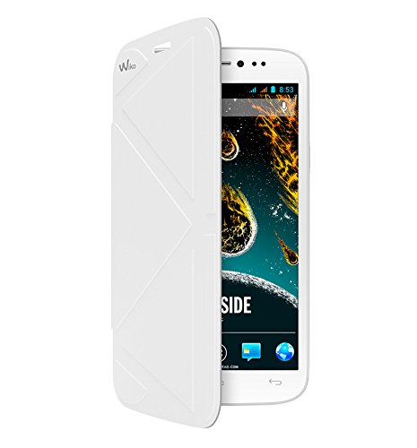 WIKO Darkside Custodia Folio, Bianco