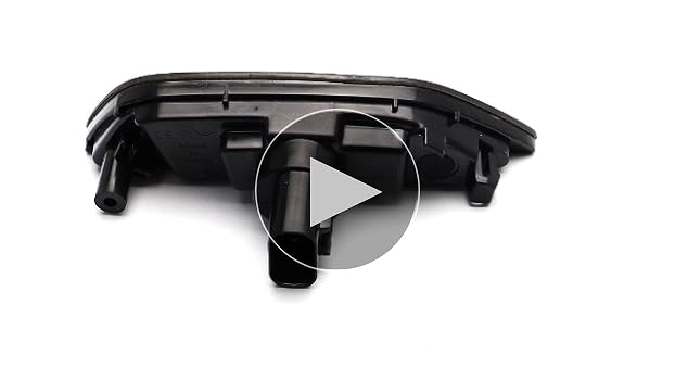 Amazon.com: iJDMTOY Black-Out Smoked Lens 36-SMD Amber Full