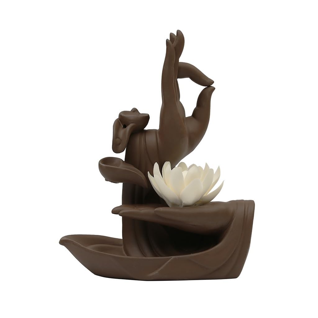 Porte-encens cascade pour yoga et méditation à la maison