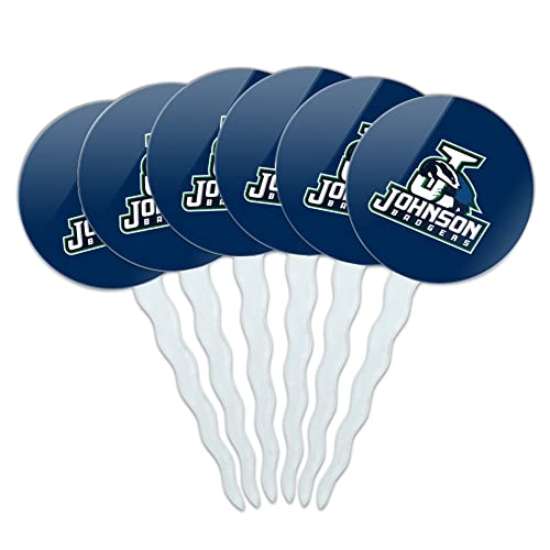 Northern Vermont University Primary Logo Cupcake Picks Toppers Decoration