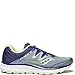 Saucony Women's Guide ISO Running Shoe, Fog/Purple, 9.5 Medium US