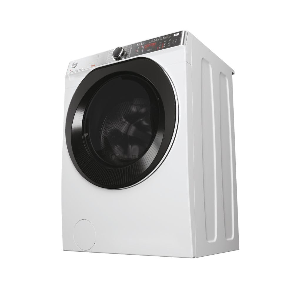 Hoo ver H-WASH 550 - Lavadora de instalación (10 kg, carga frontal, clase A-20%, 1600 vueltas, App hOn, Cycles Care, Vapor AxLxP 85 x 60 x 58 cm, blanco - H5WPB610AMBC8-S