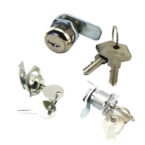 GeRnie Cerradura de leva for caja registradora Cajón de efectivo Herrajes for muebles for bricolaje(B - Different Key)