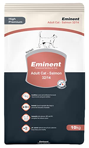 Image of Eminent Cat Adult Salmon Complete Food for Adult Cats - Salmon Flavor with Protein Food for Cats (10 Kg)