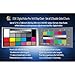 DGK Color Tools Digital Kolor Pro 16:9 Large Color Calibration and Video Chip Chart, 2-Pack