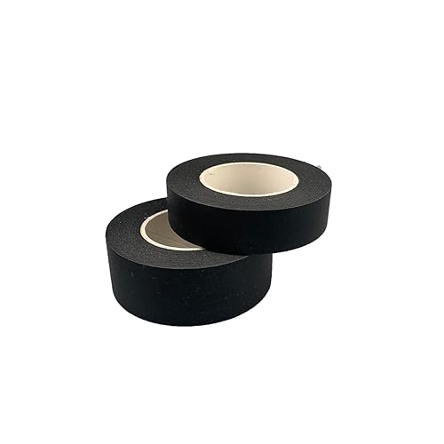 Miniatura 4 de 4 rollos de cinta adhesiva negra, cinta de pintores de varios tamaños para el hogar, oficina, papelería escolar, manualidades, etiquetado