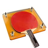 Tischtennisschläger-Lederschneider – Verstellbare Präzisions-Schläger-Einstellpresse | Stanzmaschine Für Trainer, Anfänger, Vereinsmitglieder, Spieler, Spiele, Training, Zuhause