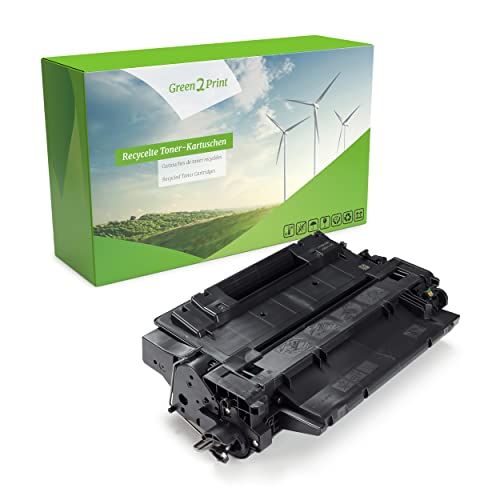 Green2Print Toner schwarz 6000 Seiten ersetzt HP Q7551A, 51A passend für HP Laserjet M3027, M3027X, M3035, M3035XS, P3005D, P3005N, P3005DN, P3005, P3005X