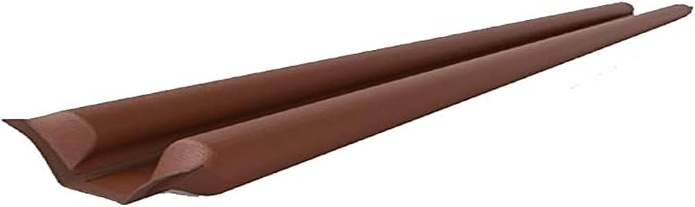 Veda Porta Rolinho em Couro Sintético – Isolamento Térmico, Acústico, Protege Contra Insetos e Luz – Marron 80cm - Comfort Door