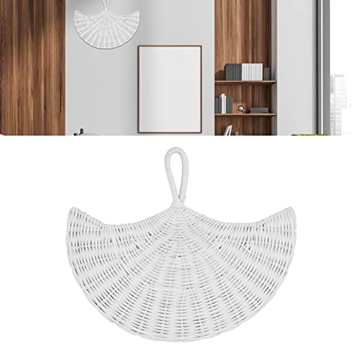 Decoração De Parede De Ventilador De Rattan, Decoração De Casa De Ventilador De Mão Tecida, Decoraçã