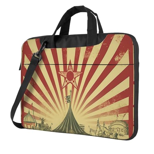 Funda para Laptop Vintage Circus 14 pulgadas miniatura 1