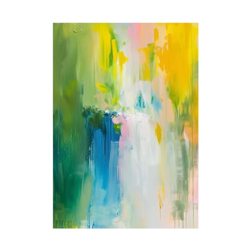 Impression sur toile abstraite moderne pour décoration murale de salon contemporain