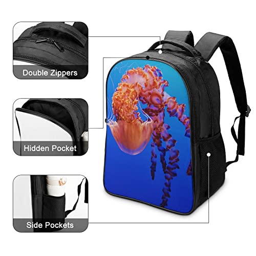 Mochila informal unisex Jellyfish bolsa de hombro de 40cm para hombres y mujeres 4