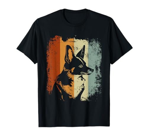 Retro Vintage Design Pembroke Welsh Corgi Dog T-Shirt