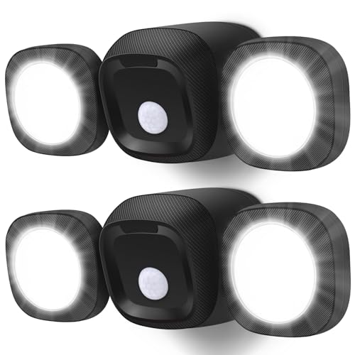 Toowell Rilevatore di Movimento per Esterni, 2 Pezzi