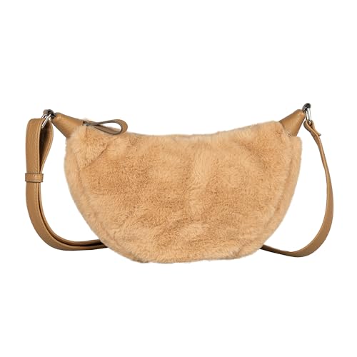 TOM TAILOR Liriel Cord Cross Bag, Braun