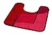 Produktbild Kleine Wolke WC-Vorleger Ravenna rot 50 x 50 cm