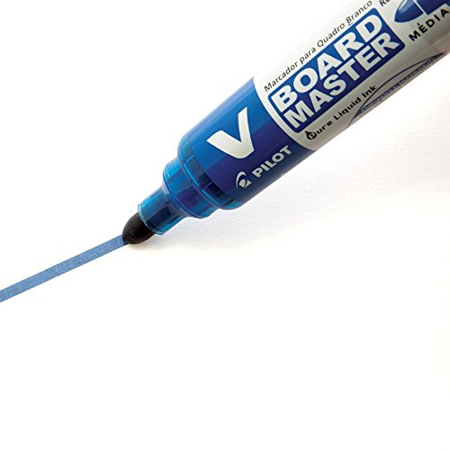 Pincel Marcador Quadro Branco V Board Master Azul 1 UN Pilot