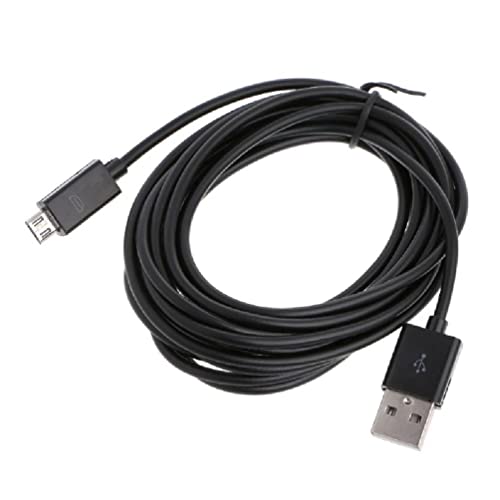 Yushu - Langes 3 Meter Micro-USB-Ladekabel, kompatibel mit Controller-Ladekabel, kurzes Ladekabel Cover