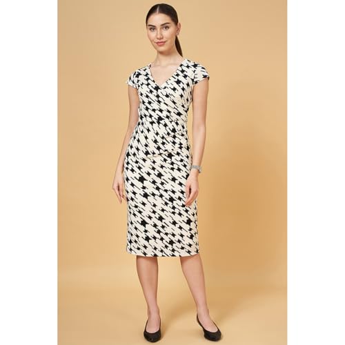 Image of Annabelle Women's Dress | Slim Fit | V Neck | Half Sleeve