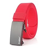 Länge (cm): 120 cm HEZE New Sports Outdoor Gürtel Männer Leinwand Gürtel automatische Schnalle lässig Nylon