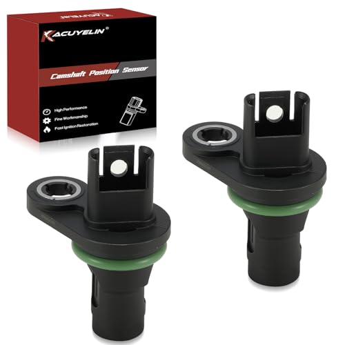 Engine Cam Camshaft Position Sensor Set of 2 Compatible with BMW X3 X5 128i 135i 323i 328i 335i 528i 535i 550i 650i 2006-2013 Replace 13627525014 13627546660 13627558518